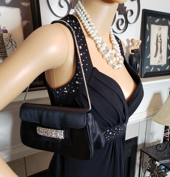 Black Cocktail Dress - Picture 3 of 8